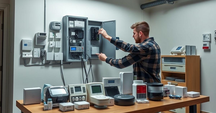 Como realizar a instalação de alarmes comerciais de forma eficiente Como realizar a instalação de alarmes comerciais de forma eficiente